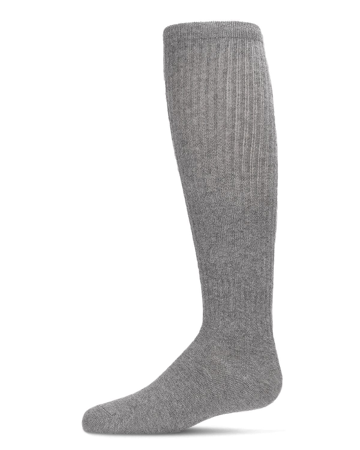 Spot-On Girls Athletic Ribbed Cotton Blend Knee High Socks - Sp-1040