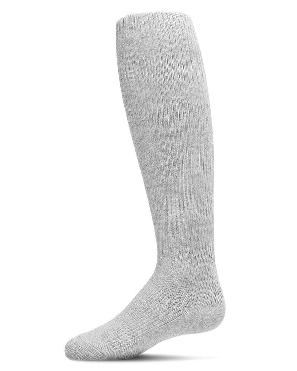 Spot-On Pinned Ribbed Cotton Blend Basic Girls Tights - Sp-3507b