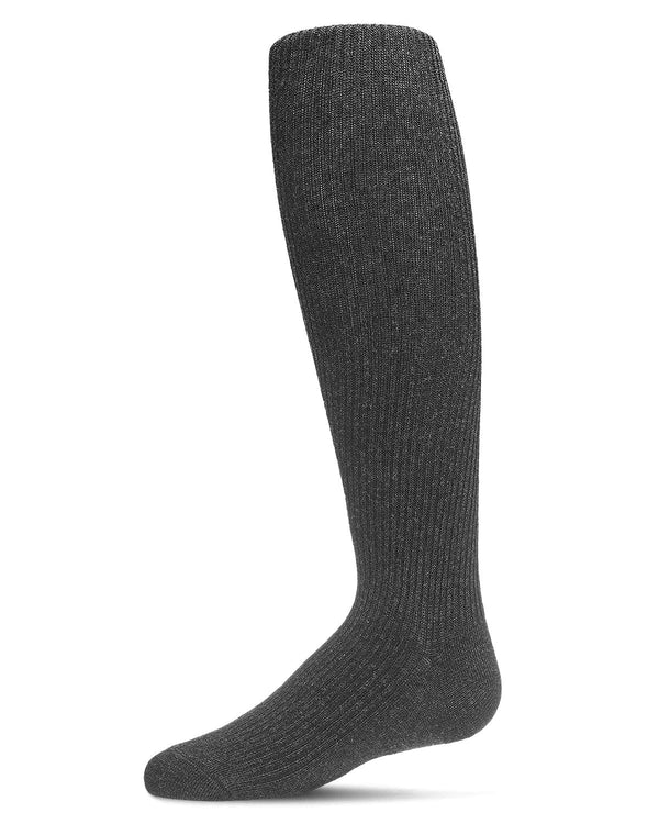 Spot-On Pinned Ribbed Cotton Blend Girls Tights - Sp-3507